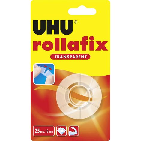 UHU rollafix refill 36945 Ruban adhésif transparent (L x l) 25 m x 19 mm 1 pc(s) W928171 (1/2)