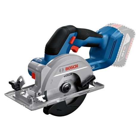 Bosch Professional 18V System sierra circular a batería GKS 18V-51, motor Brushless sin escobillas, incl 1 disco de corte [140 mm], guía paralela, sin batería/cargador (1/5)