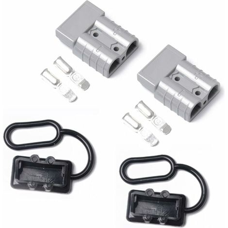 VURAHOME – 2er-Pack 50A 600V Anderson-Stecker für Bergungswindenanhänger (1/5)