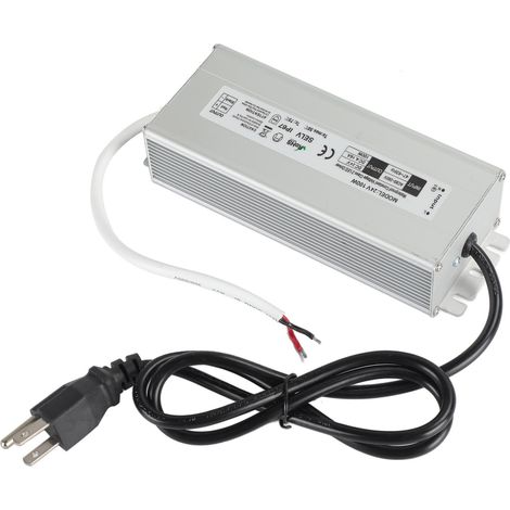 Alimentation LED étanche IP67, petite taille, haute efficacité, sécurité AC 100‑265V, sortie 24V, prise US (1/5)