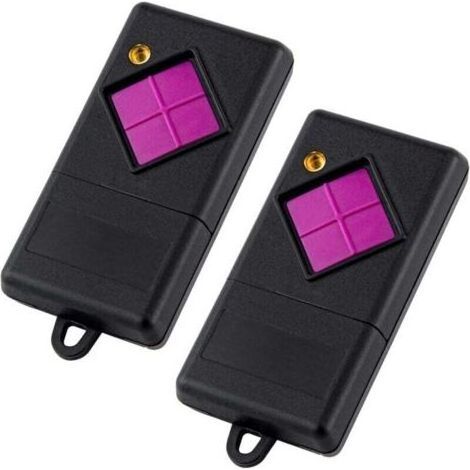 BARKBUSTERS 2 pièces télécommande de Porte de Garage pour Dickert MAHS433-01, MAHS433-04, S10-433A1L00, S5-433A2L00, Compatible avec Dickert 433.92MHz Dip-Switch Garage à Distance (1/4)