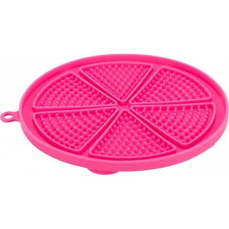 Tappetino Trixie Lick'n'Snack Rosa Silicone Ø 18 cm (1/2)
