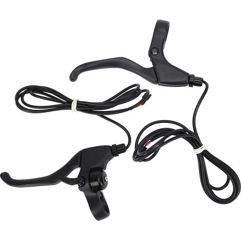 Accessoires pour vélos électriques, scooters, mini-vélos, vélos électriques, leviers de frein gauche et droit, interrupteur d'alimentation (1/5)