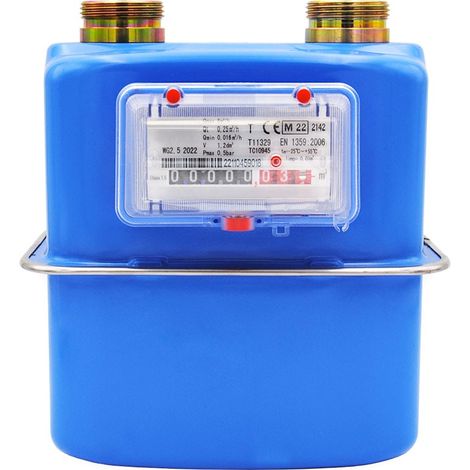 CONTATORE GAS GPL E METANO VOLUMETRICO - 1" 1/4 36 Mbar (1/5)