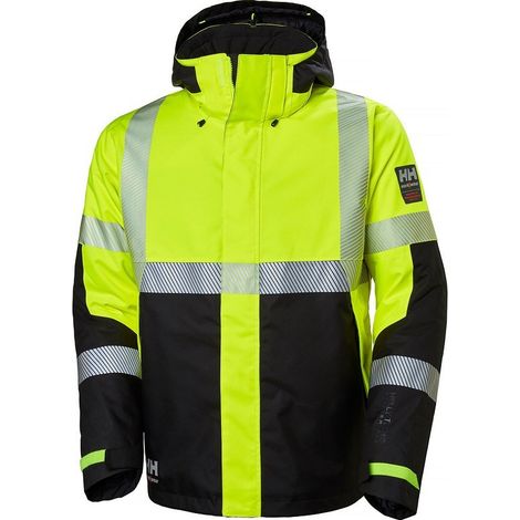 Veste d'hiver haute visibilité Icu HELLY HANSEN 71372 - Noir / Jaune - XL