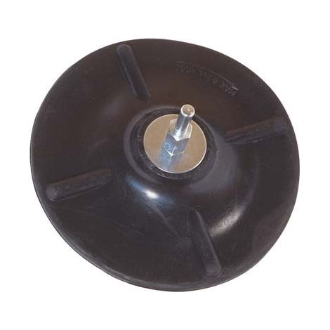 PLATORELLO GOMMA X DISCO E CUFFIA 338.00 PG - MM 125 G.MM 6- 2 pezzi