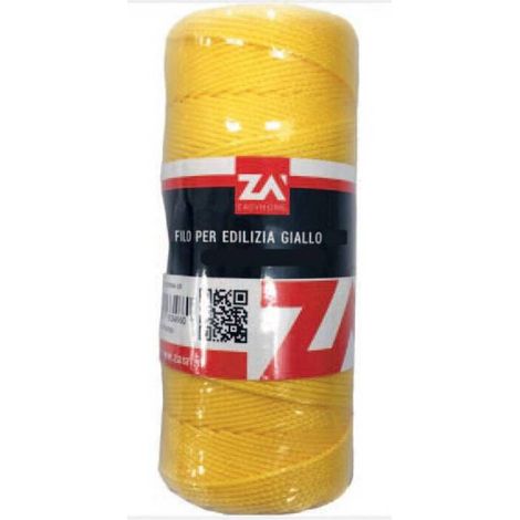 FILO P/EDILIZIA 1,8 MM CF 50 M GIALLO