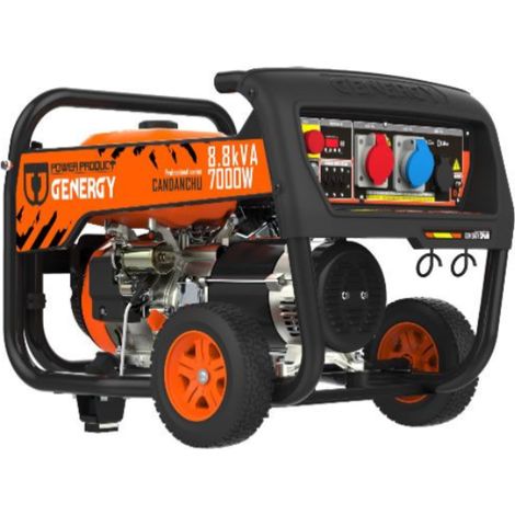 Groupe électrogène Candachu 7000W monophasé et triphasé, démarrage électrique (1/5)