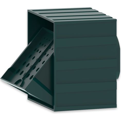 Boîte de rangement pour embouts et mèches compatible avec le concept rangement X-performer