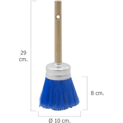 Spazzola per imbiancare setola blu Ø 10 x 29 cm.