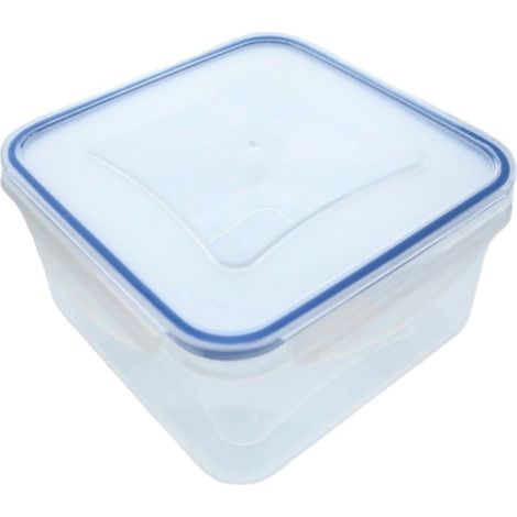 CONTENITORE QUADRO IN PLASTICA 'SUPERLOCK' lt 0,7 - cm 13 x 13 x h.6,9  - ECOPLAST (1/3)