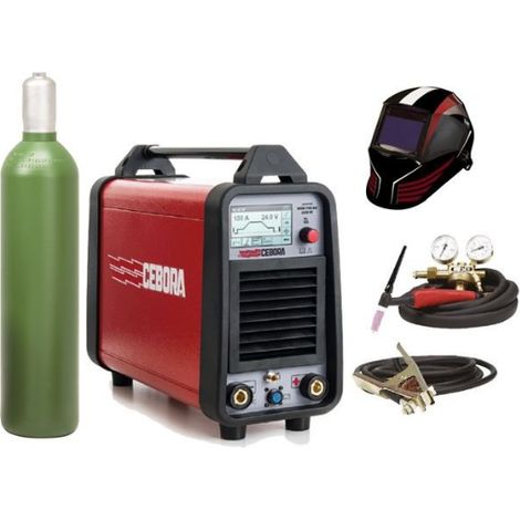 Inverter de soudage professionnel WIG-DC 'PFC' CEBORA WIN TIG 'DC' 220 M Ensemble Plug & Play