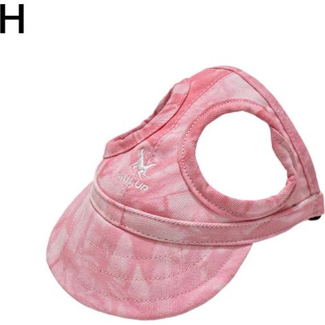 Visière Pour Chien - Toile Respirante - Ajustable Avec Cordon Et Fermoir Pression - Protection Solaire Extérieure - 1 Pièce (1/5)