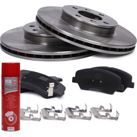 SET DISCHI E PASTIGLIE FRENO ANTERIORI KIA RIO III, HYUNDAI ACCENT IV 202202601 (1/4)