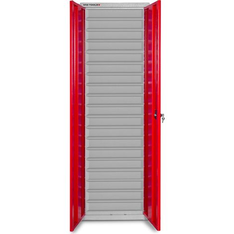 Armoire en acier avec portes 19 étagères MW Tools DEBK95DL