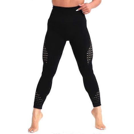 Leggings push-up taille haute ajourés, leggings de fitness et de sport compatibles avec les jeggings décontractés pour femmes, 4 couleurs (1/5)