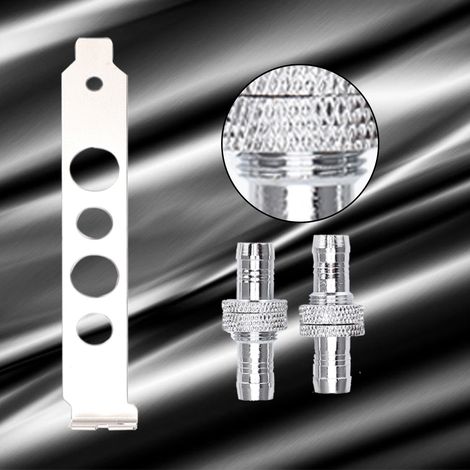 Raccord de Remplissage G1/4 pour Circuit de Refroidissement PC, Connexion Directe pour Tuyau 11mm