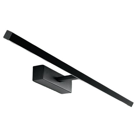Applique Murale Led Noire Série 8040, 12W, Éclairage Cct Réglable 3000K/4000K/6000K, Diffuseur Orientable À 300 Degrés - Luminaire De Chez Perenz (1/2)