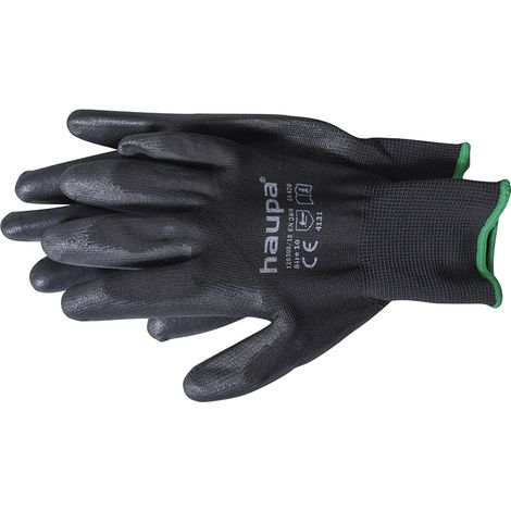 Guantes de trabajo Haupa 120300/10 resistentes abrasión flexibles