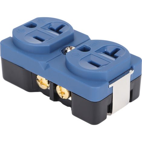 Prise Audio Monosaudio DP‑1R 20A 125V Haute Qualité pour Système Hi-Fi en Cuivre Pur (1/5)