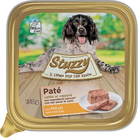 Stuzzy Dog Paté con Pollo - Vaschetta 150 Gr -