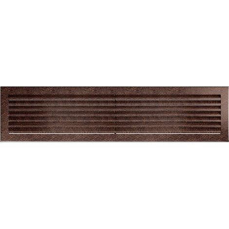 Griglia di ventilazione Kratki griglia per camino FRESH 17cm x 70cm rame (1/5)