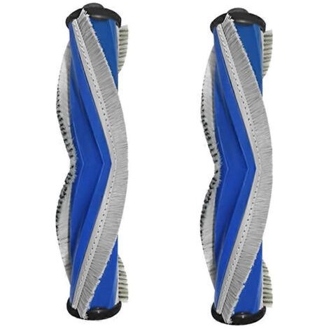 Lot de 2 brosses principales pour aspirateurs Ecovacs T30 Pro Omni / T30 OMNI et YEEDI M12 ULTRA PLUS / M12 Pro