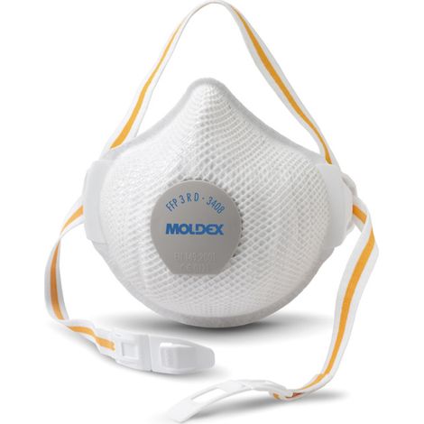 Atemschutzmaske Air Plus ProValve 340801 FFP3/V R D m.Ausatemventil 5St./KT
