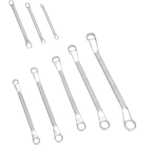 Jeu De Clés à œil Coudées Workpro Robustesse Chrome-vanadium, Double œil Coudé - Workpro