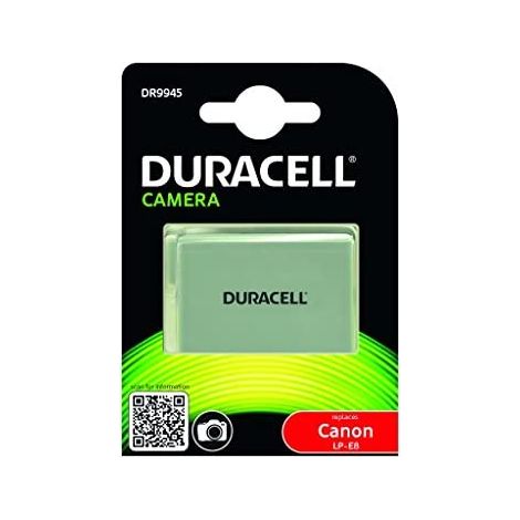Duracell DR9945 - Batteria per fotocamere digitali 7.4V, 1020 mAh (sostituisce la batteria originaleCanon LP-E8)