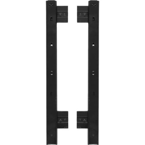 Glissières de tiroir à extension complète, 1 paire pour clavier, acier (1/5)