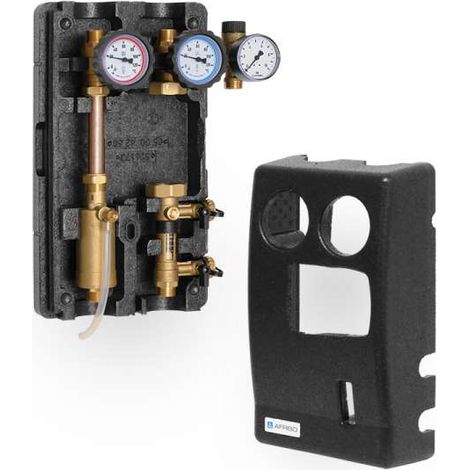 Afriso Solarpumpengruppe PrimoSol 130-4 2-12 l/min Zweistrang Solarstation ohne Pumpe 77859OP (1/2)