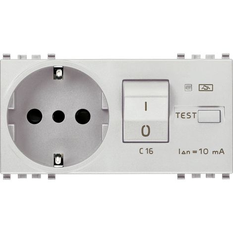 VIMAR - 20286.N Presa 2P+T 16A P30 intb+MTDiff C16 Next