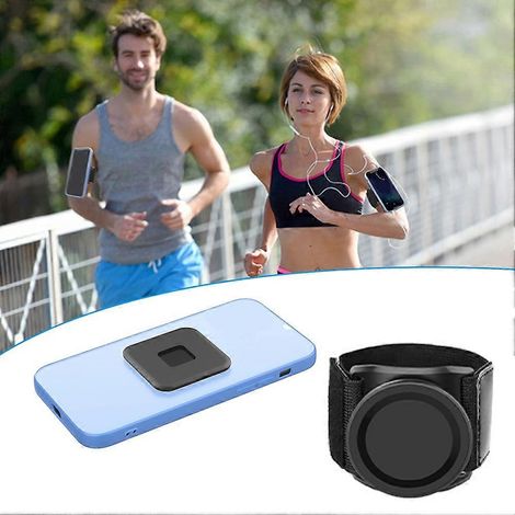 Bras de support magnétique pour téléphone, compatible avec le cyclisme, le fitness, la course à pied et autres activités sportives. (1/5)