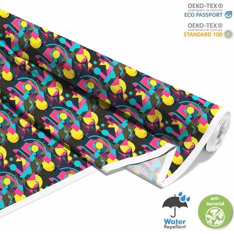OUTDOOR DEKOSTOFFE OXFORD - Motiv Geometrisch I DX3384