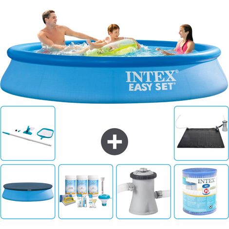 Intex Piscine Easy Set Ronde - 305x61 cm - 7-pièces S30455 (1/5)