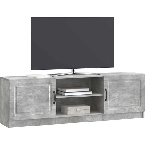 Maison Exclusive - TV-Schränk Betongrau 150 x 31 x 47 cm Holzwerk