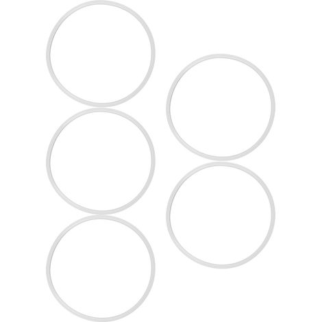 Lot de 5 joints d'étanchéité en silicone de rechange pour autocuiseur domestique (20 cm). (1/5)