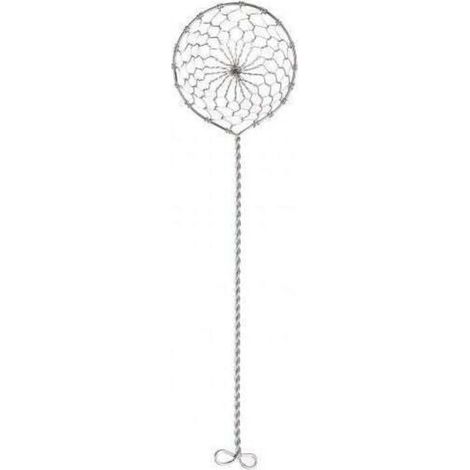 The set includes 1 stainless steel fondue strainer - 6.5 cm x 23.5 cm and fondue ladles. (1/5)