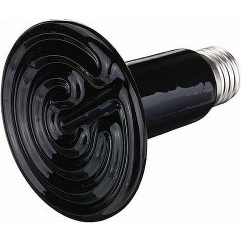 1 Ampoule chauffante céramique 150W, émetteur infrarouge sans lumière, culot E26 pour reptiles et volailles (1/5)
