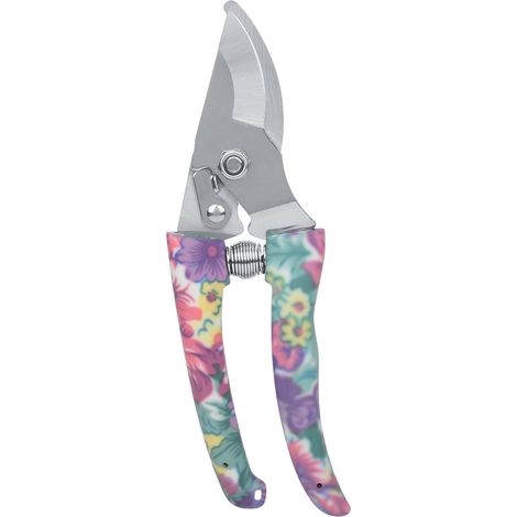 Sécateur en acier inoxydable avec motif, cisaille de jardin pour la taille des arbres fruitiers (1/5)