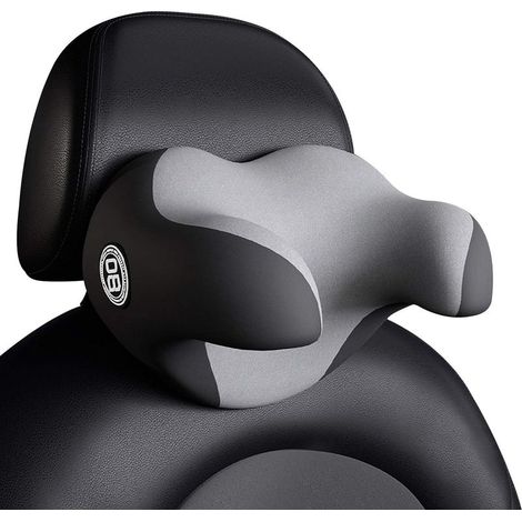 Appui-tête de siège de voiture, oreiller de soutien du cou en mousse à mémoire de forme pour soulager les douleurs cervicales – Oreiller de voyage doux en forme de U au design ergonomique pour voiture (1/5)