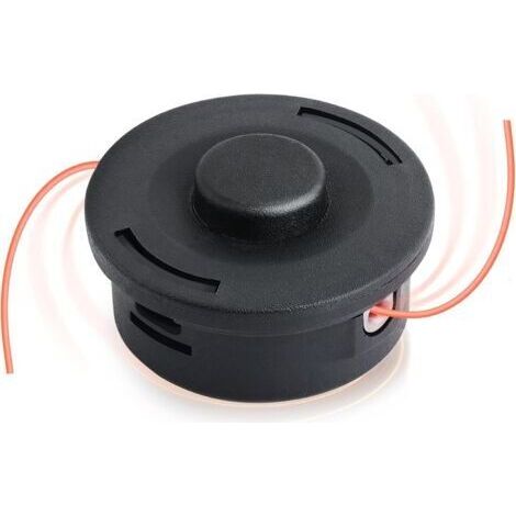 Tête de coupe 25-2 pour débroussailleuse Stihl, tête de coupe à bobine AutoCut 25-2 compatible avec les modèles Stihl FS44, FS55, FS56, FS74, FS80, FS85, FS90, FS120, FS240, FS250 (1 pièce)