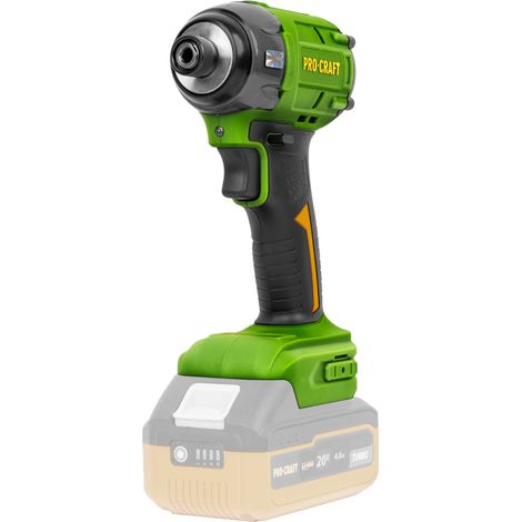 Procraft PS22bb Akku Schlagschrauber 20 V 230 Nm 1/4" Brushless Solo - ohne Akku, ohne Ladegerät