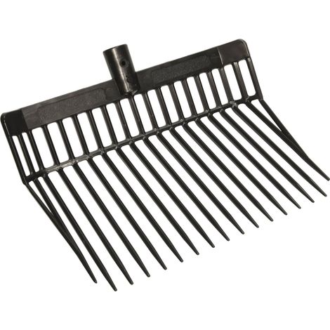 Kerbl 323475 - Forchetta per giungga, Colore: Nero