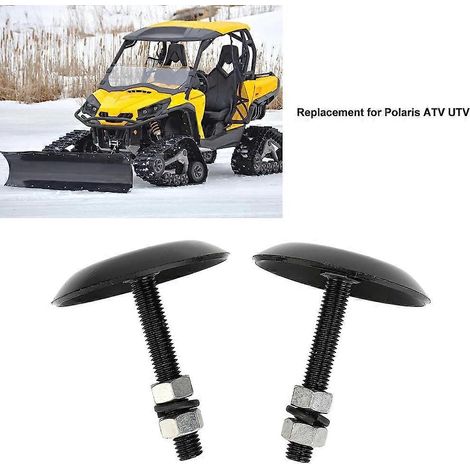 Patins de contact DualPoint, lames de chasse-neige pour VTT SportsmanRanger 2873423 (x2) (1/4)
