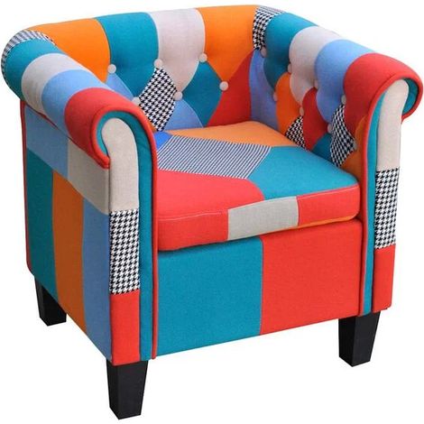 Fauteuil patchwork (1/5)