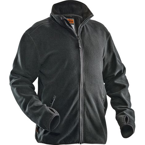 Jobman Fleecejacke 5501 Schwarz Größe XL