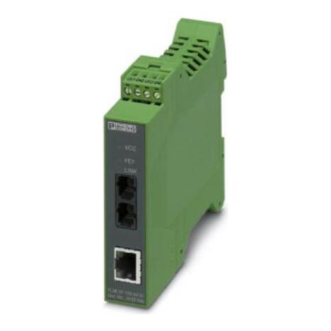 [NEUWERTIG] Phoenix Contact LWL Umsetzer FL MC EF1300 SM SC LWL Konverter Hutschiene Schiene (1/2)