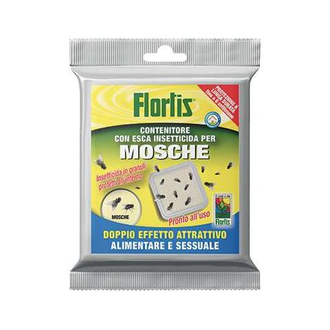 Contenitore Esca Insetticida per Mosche Flortis